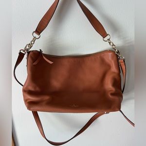 Women’s cognac messenger Kate spade purse